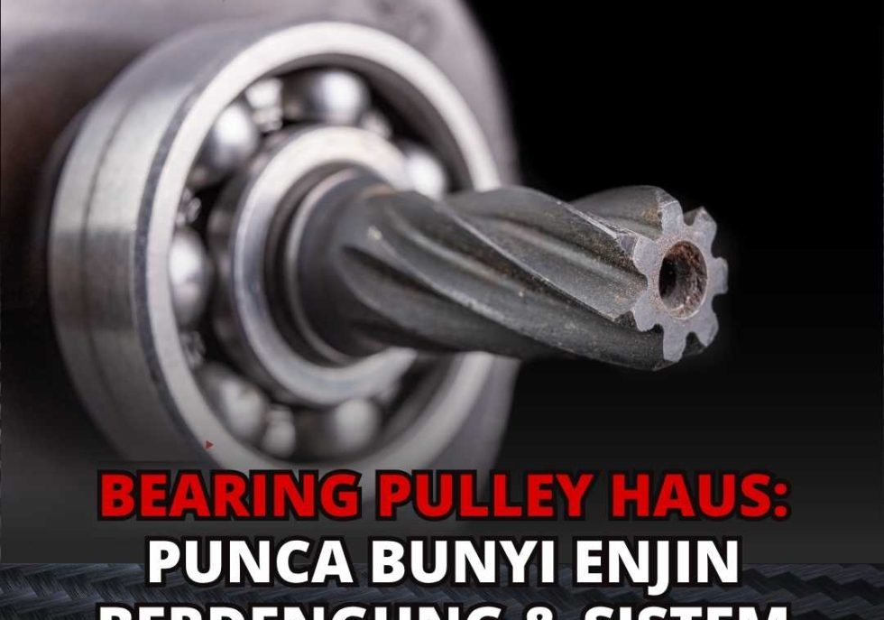Bearing pulley haus