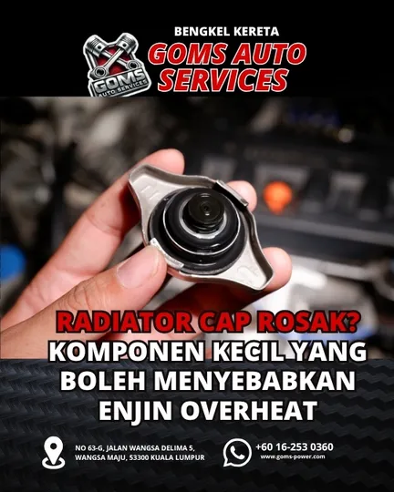 Radiator-cap-rosak