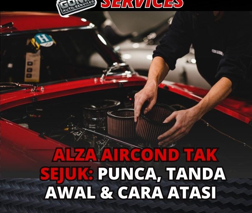 Alza Aircond Tak Sejuk